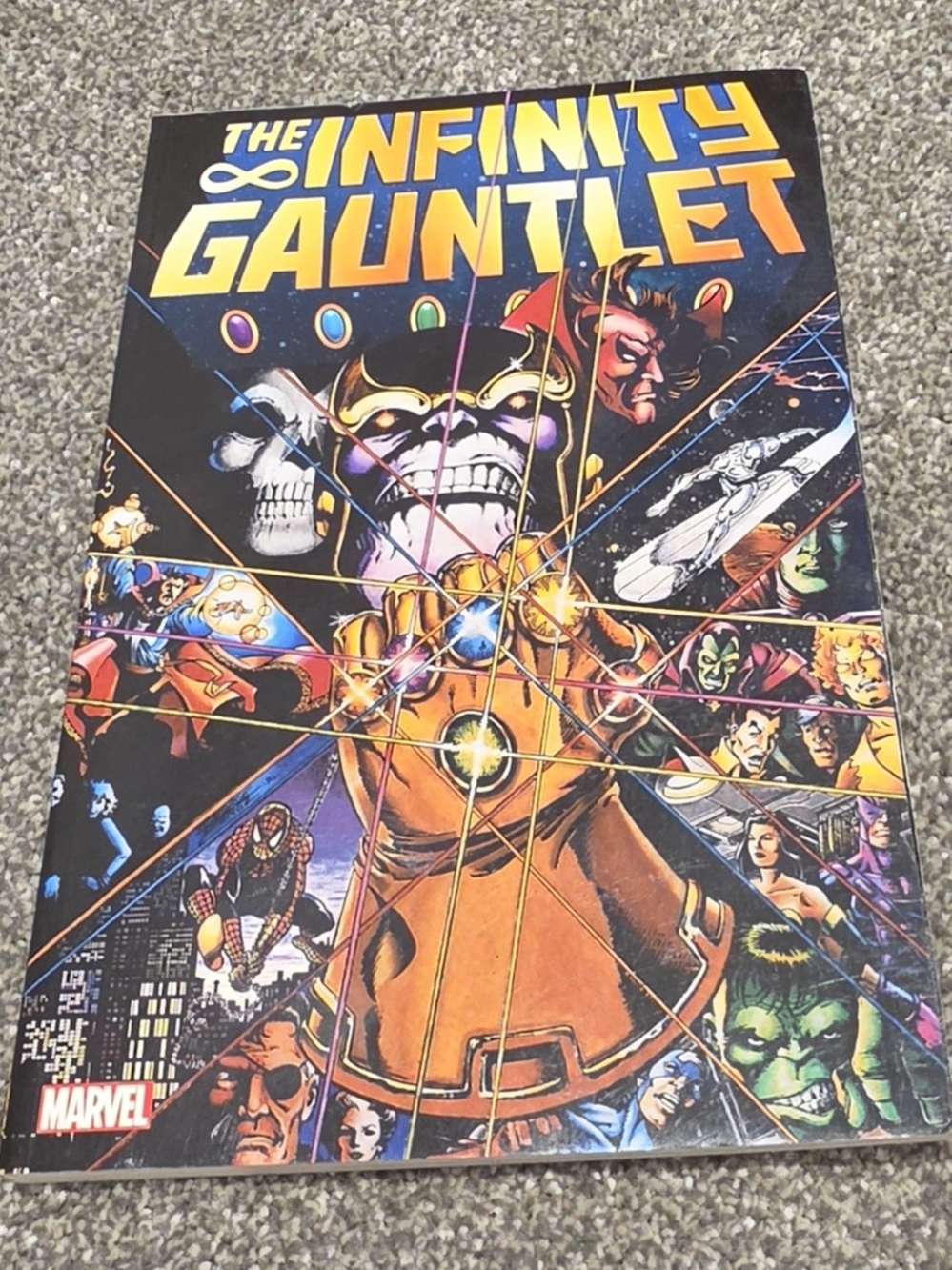 The Infinity Gauntlet Marvel Graphic Novel